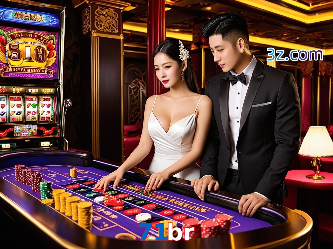 71br cassino online com mesa de blackjack e dealer